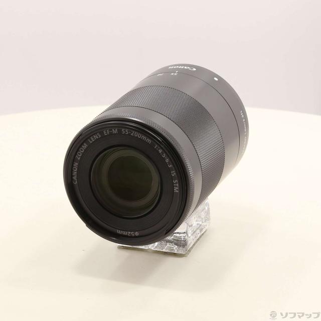 Canon EF-M 55-200mm F4.5-6.3 IS STM シルバー 良品 Canon EF-M 55-200mm f4.5-6.3 IS STM シルバー No10
