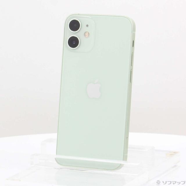 (中古)Apple iPhone12 mini 64GB グリーン MGAV3J/A SIMフリー(348-ud)