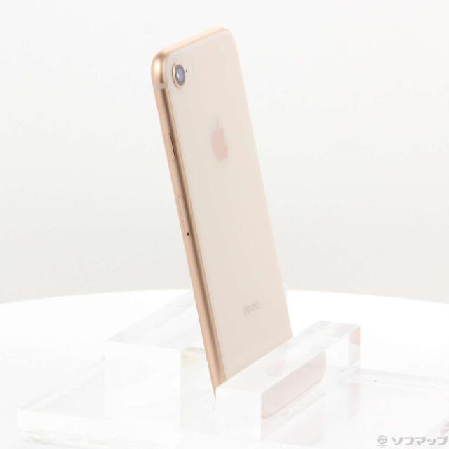 中古)Apple iPhone8 256GB ゴールド MQ862J/A SoftBank(371-ud)
