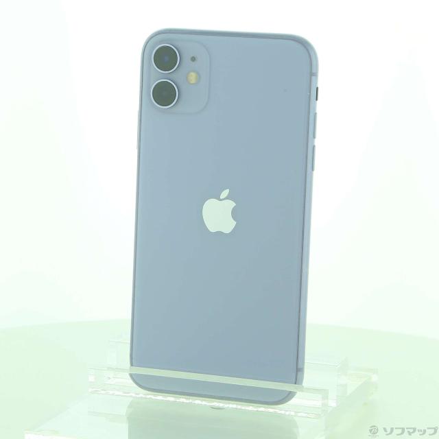 (中古)Apple iPhone11 128GB パープル MWM52J/A SIMフリー(305-ud)