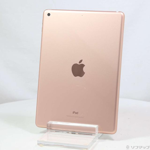中古)Apple iPad 第6世代 32GB ゴールド MRJN2J/A Wi-Fi(344-ud)