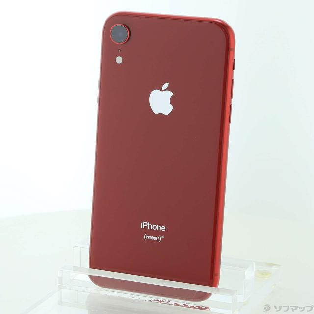 美品 SIMフリー iPhoneXR 64GB レッド RED 白ロム iPhone xr 64GB SIM