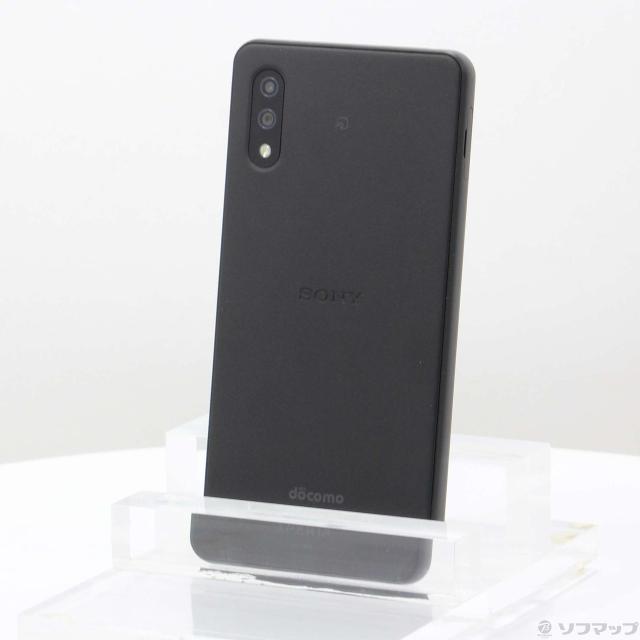 中古)SONY Xperia Ace II 64GB ブラック SO-41B docomo(297-ud)