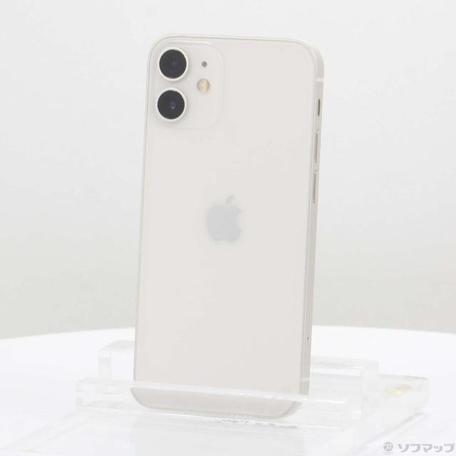 (中古)Apple iPhone12 mini 128GB ホワイト MGDM3J/A SoftBank(352-ud)