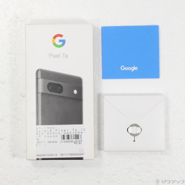 中古)GOOGLE Google Pixel 7a 128GB チャコール GA03694-JP 中古)GOOGLE Google Pixel 7a 128GB チャコール GA03694-JP