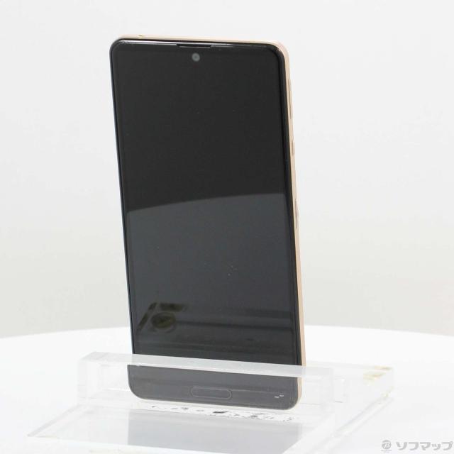 【中古美品】AQUOS sense4 lite SH-RM15　ライトカッパー 中古)SHARP AQUOS sense4 lite 64GB ライトカッパー SH-RM15