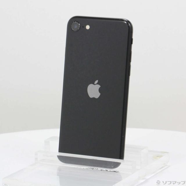 (中古)Apple iPhone SE 第2世代 64GB ブラック MX9R2J/A SIMフリー(377-ud)