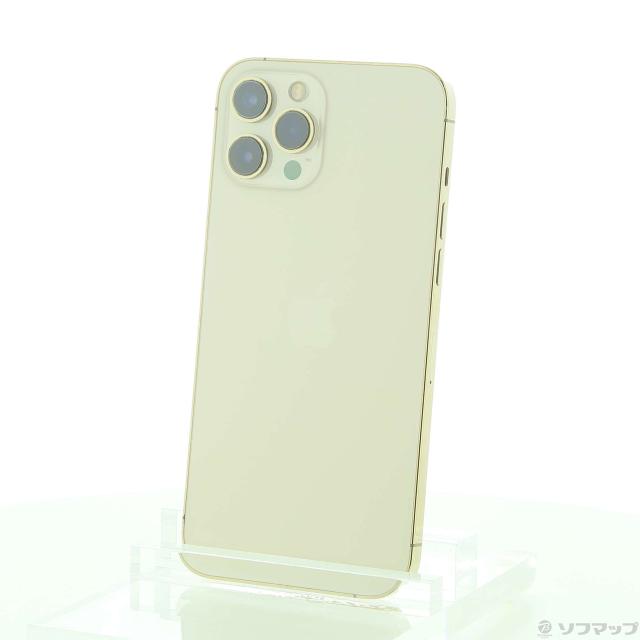 中古】Apple(アップル) iPhone12 Pro Max 512GB ゴールド MGD53J