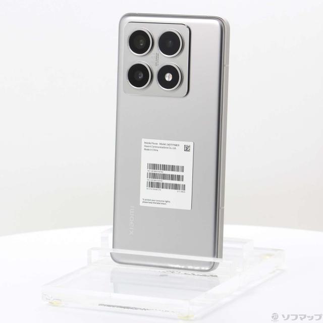 中古)Xiaomi Xiaomi 14T Pro 256GB チタングレー MZB0HIMJP SIM 中古)Xiaomi Xiaomi 14T Pro 256GB チタングレー MZB0HIMJP SIM