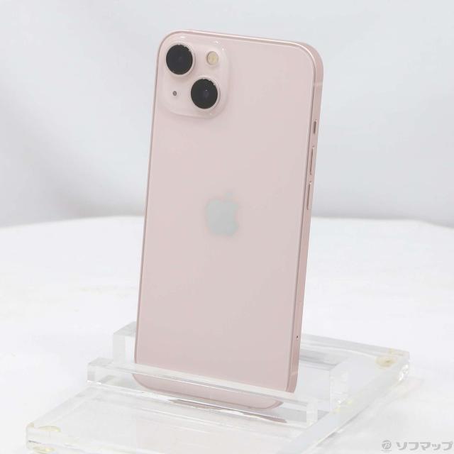 (中古)Apple iPhone13 128GB ピンク MLNE3J/A SIMフリー(377-ud)