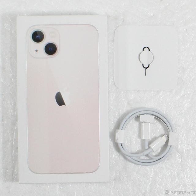 (中古)Apple iPhone13 128GB ピンク MLNE3J/A SIMフリー(377-ud)_4