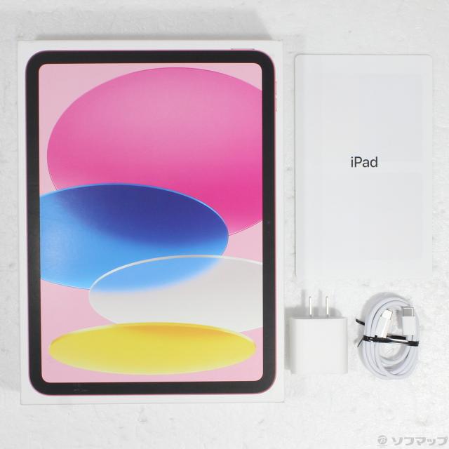 新品未開封Apple iPad (第10世代) 256gb ピンク 本体 iPad Wi-Fi 256GB - ピンク（第10世代）[整備済製品] - Apple