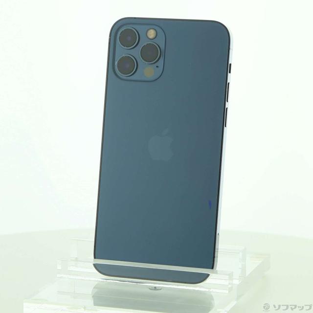 中古)Apple iPhone12 Pro 128GB パシフィックブルー MGM83J/A SIM 