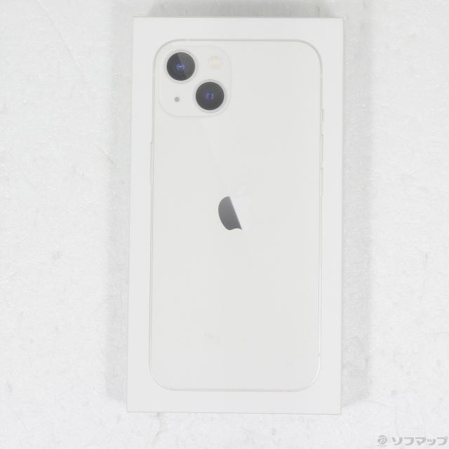 中古)Apple iPhone13 128GB スターライト MLND3J/A SIMフリー