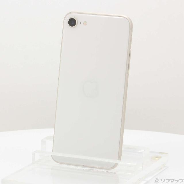 中古)Apple iPhone SE 第3世代 128GB スターライト MMYG3J/A SIM