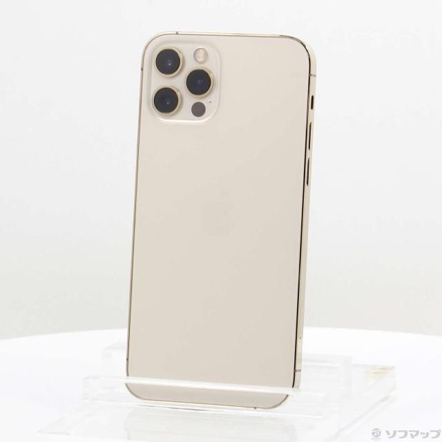 中古)Apple iPhone12 Pro 256GB ゴールド MGMC3J/A SIMフリー