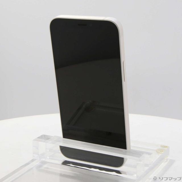 中古)Apple iPhone12 mini 128GB ホワイト MGDM3J/A SIMフリー(368-ud)
