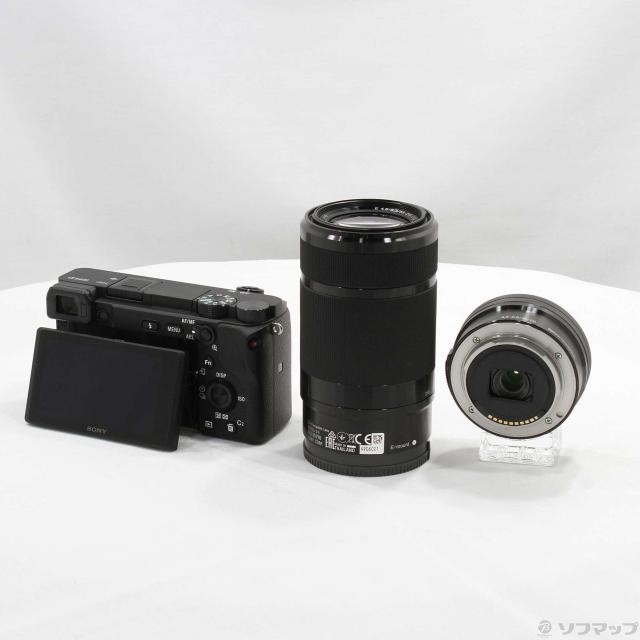 SONY α6400 ブラック ダブルズームレンズキット 【公式通販】