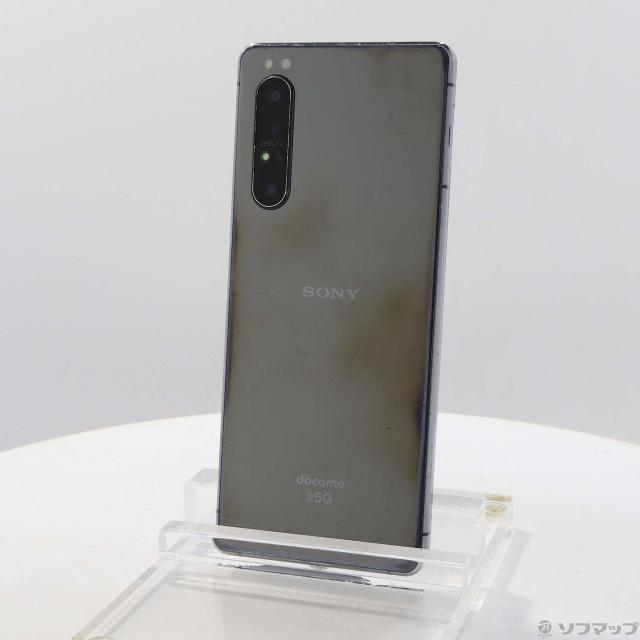 中古)SONY Xperia 1 II 128GB パープル SO-51A docomoロック解除SIM