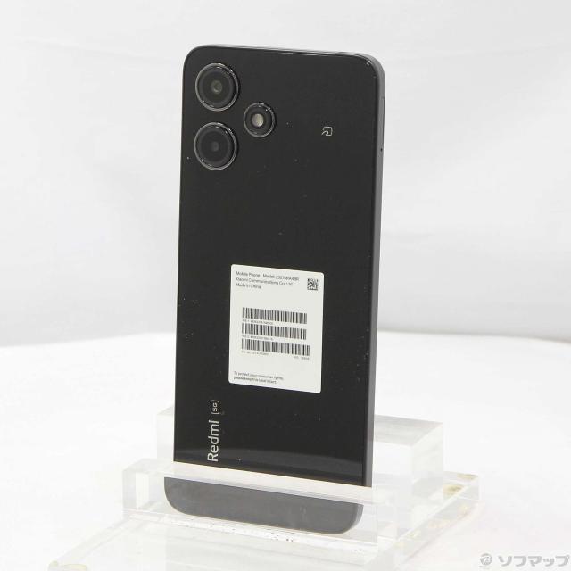 (中古)Xiaomi Redmi 12 5G 128GB ミッドナイトブラック MZB0ETQJP SIMフリー(196-ud)