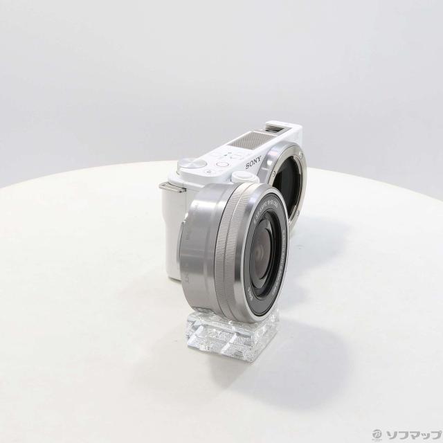 VLOGCAM ZV-E10L パワーズームレンズキット ホワイト 中古)SONY