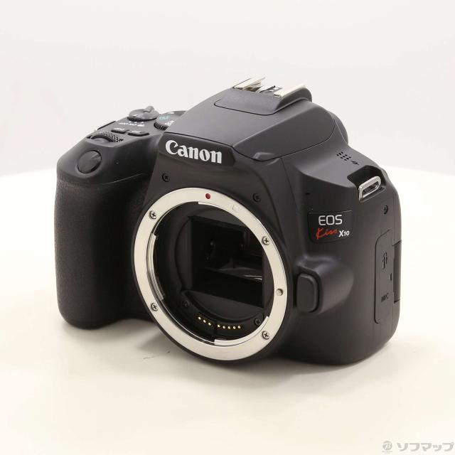 中古)Canon EOS Kiss X10ブラック(W)(352-ud)