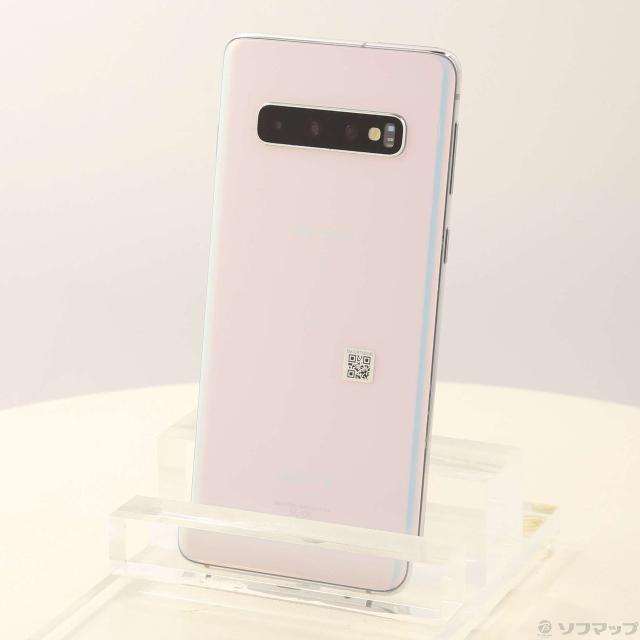 中古 SC-03L Galaxy S10 プリズムホワイト