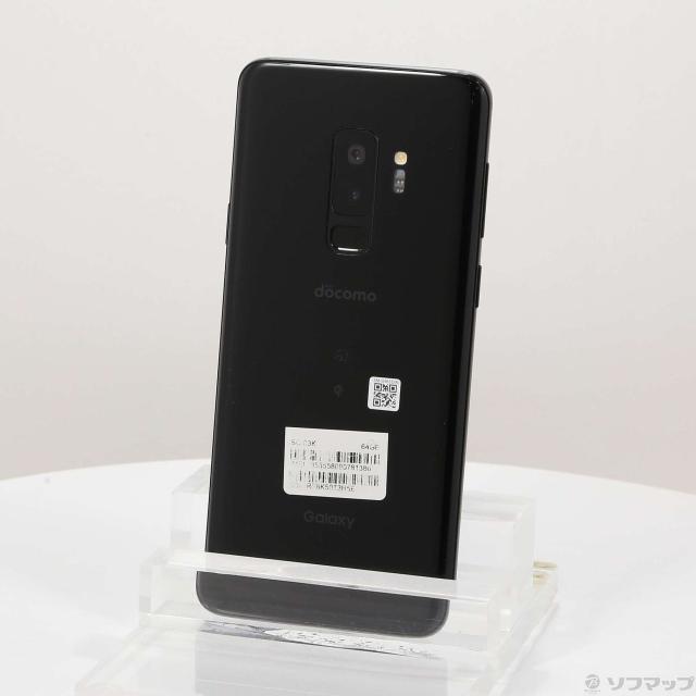 中古)SAMSUNG GALAXY S9+ 64GB ミッドナイトブラック SC-03K