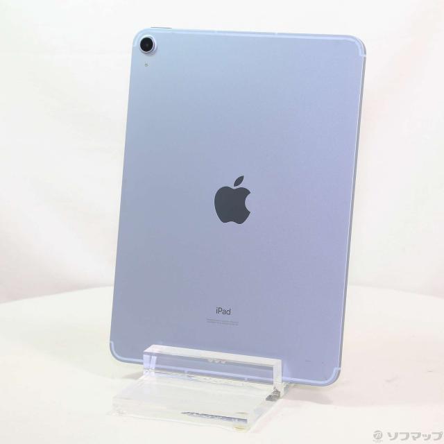 (中古)Apple iPad Air 第4世代 256GB スカイブルー MYH62J/A SIMフリー(348-ud)