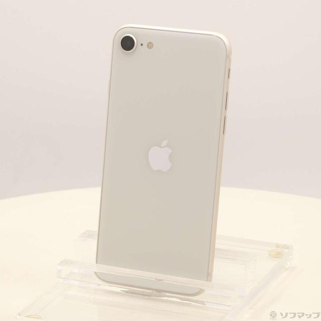 Apple iPhone SE 第3世代 64GB スターライト MMYD3J… オンライン