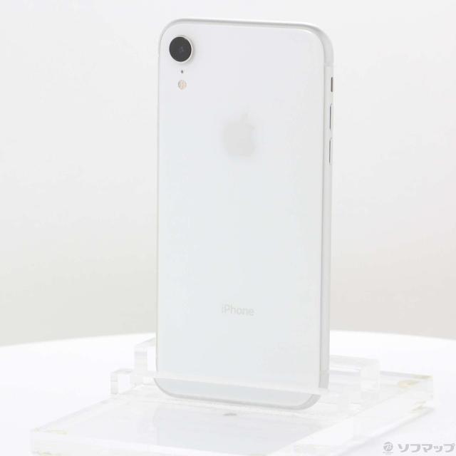 Apple iPhoneXR 64GB ホワイト 本体 iPhone XR 64GB ホワイト Aランク｜中古スマホ・タブレットの公式