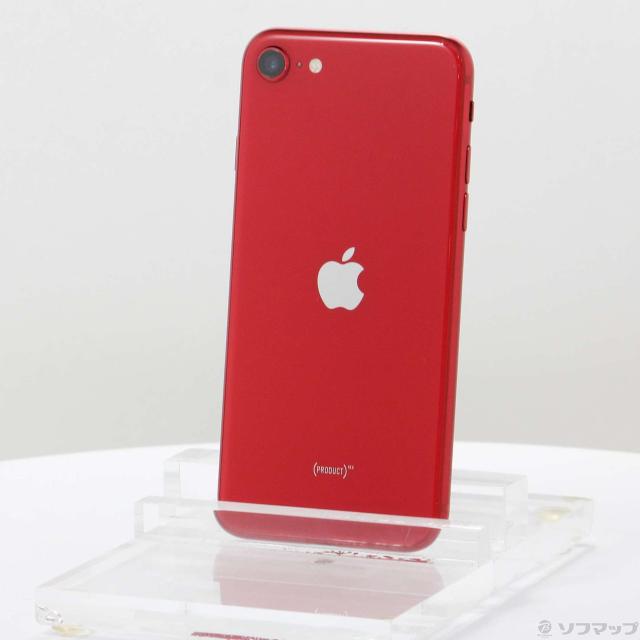 中古)Apple iPhone SE 第2世代 256GB プロダクトレッド MXVV2J/A