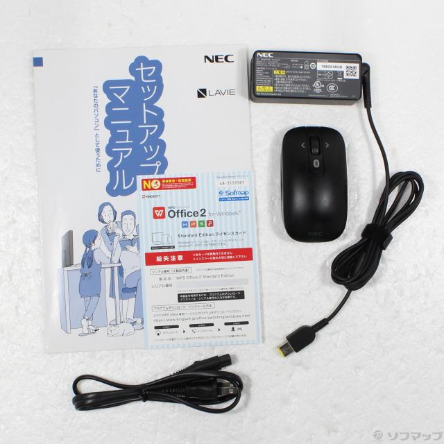 NEC PC-N1565CAL ネイビー 本体 ACアダプター付き NEC PC-N1565CAL
