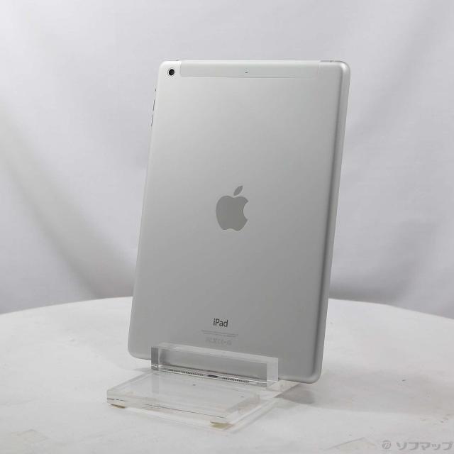 (中古)Apple iPad Air 16GB シルバー MD794JA/A au(247-ud)