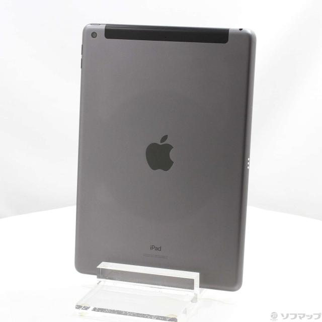 ()Apple iPad 第7世代 32GB スペースグレイ MW6A2J/A auロック解除SIMフリー(297-ud)