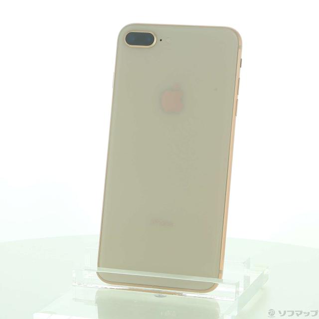 (中古)Apple iPhone8 Plus 256GB ゴールド MQ9Q2J/A SIMフリー(262-ud)