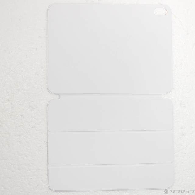 (中古)Apple (展示品) iPad(第10世代)用 Smart Folio ホワイト MQDQ3FE/A(297-ud)