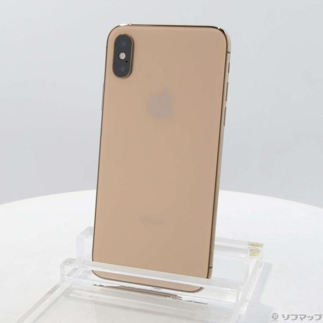 中古)Apple iPhoneXS 64GB ゴールド MTAY2J/A SIMフリー(348-ud)