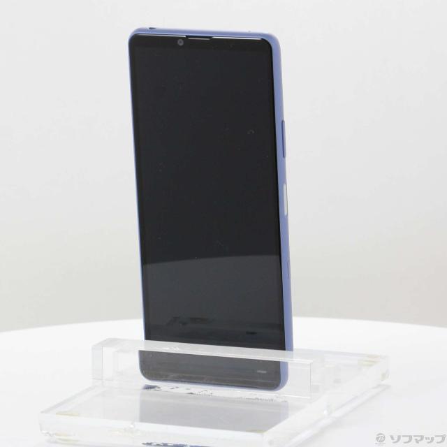 中古)SONY Xperia 10 III 128GB ブルー SO-52B docomoロック解除