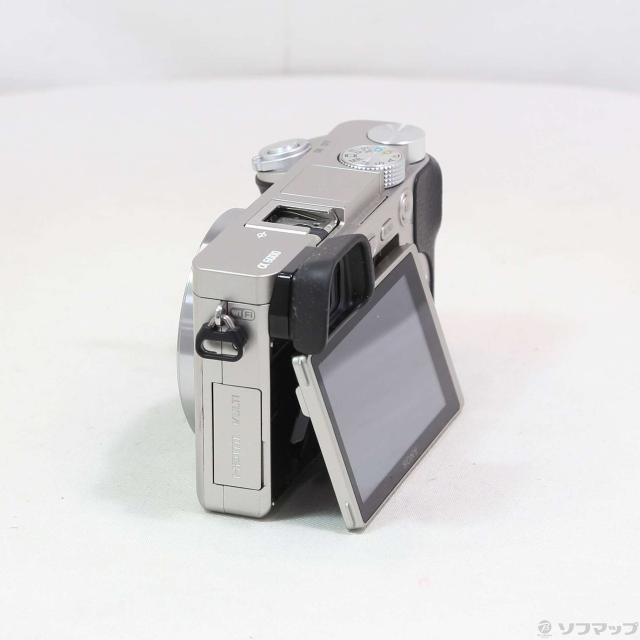 SONY ミラーレス一眼 α6000(シルバー) 送料 無料