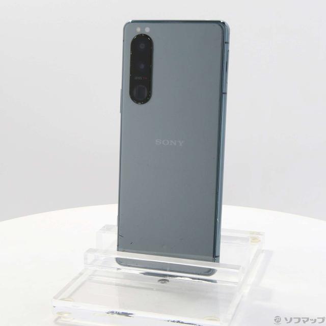 中古)SONY Xperia 5 III 128GB グリーン SO-53B docomo SIM