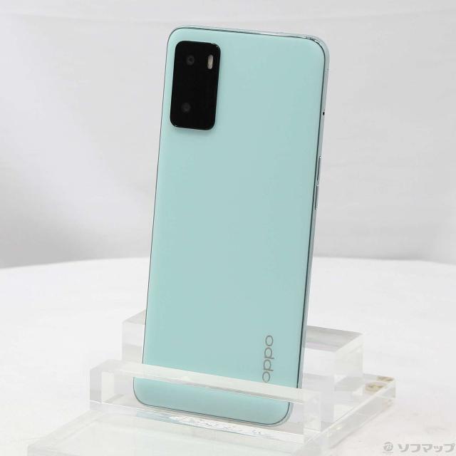 OPPO A55s 5G グリーン SIMフリー 本体 スマホ a55sgr7mtm SIMフリー