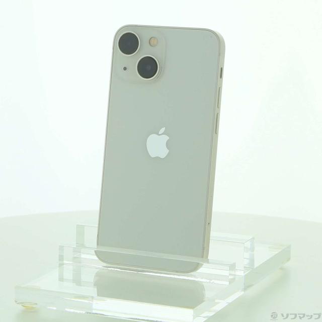(中古)Apple iPhone13 mini 128GB スターライト MLJE3J/A SIMフリー(269-ud)