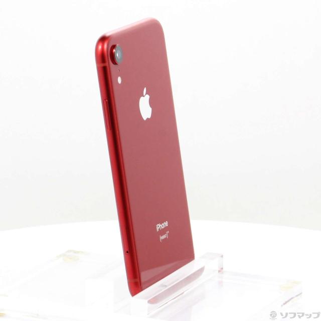 (中古)Apple iPhoneXR 128GB プロダクトレッド MT0N2J/A SIMフリー(269-ud)