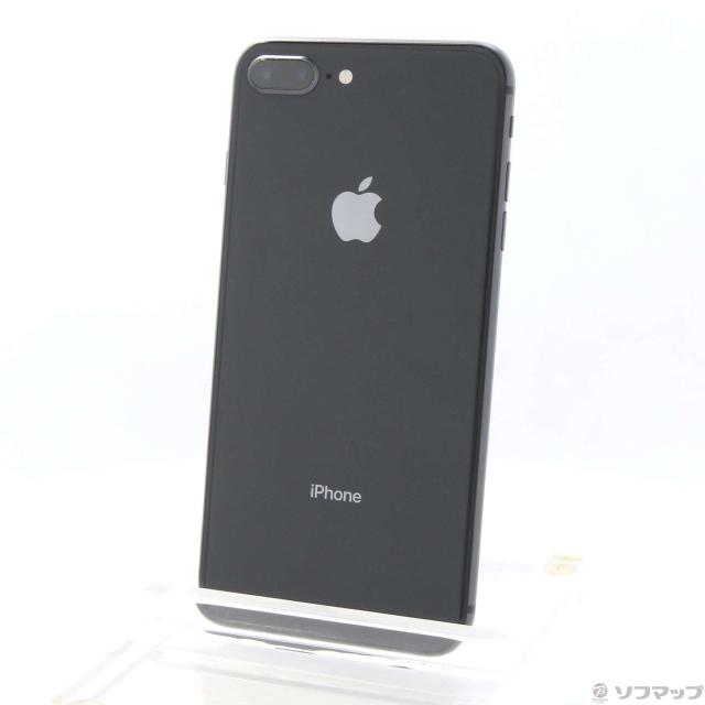(中古)Apple iPhone8 Plus 256GB スペースグレイ MQ9N2J/A SIMフリー(269-ud)