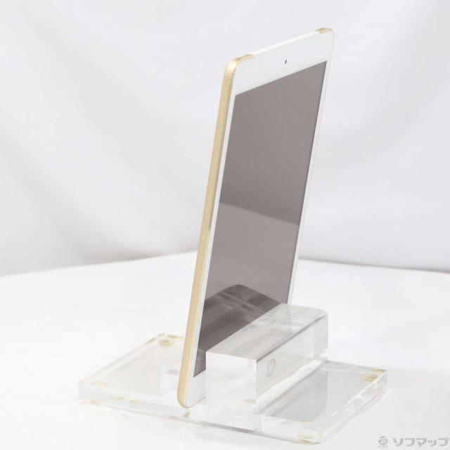 中古)Apple iPad mini 3 16GB ゴールド MGYR2J/A docomo(258-ud)