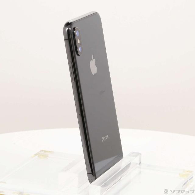 (中古)SoftBank iPhoneX 64GB スペースグレイ MQAX2J/A SoftBank(198-ud)_3