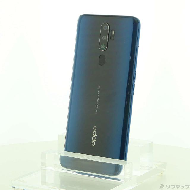 中古】OPPO Reno3 A ブラック SIMフリー ワイモバイル版
