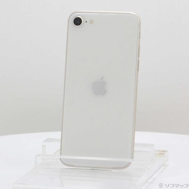 中古)Apple iPhone SE 第3世代 64GB スターライト MMYD3J/A SIM