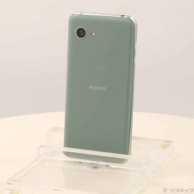 中古)SHARP AQUOS R2 compact 64GB スモーキグリーン 803SH